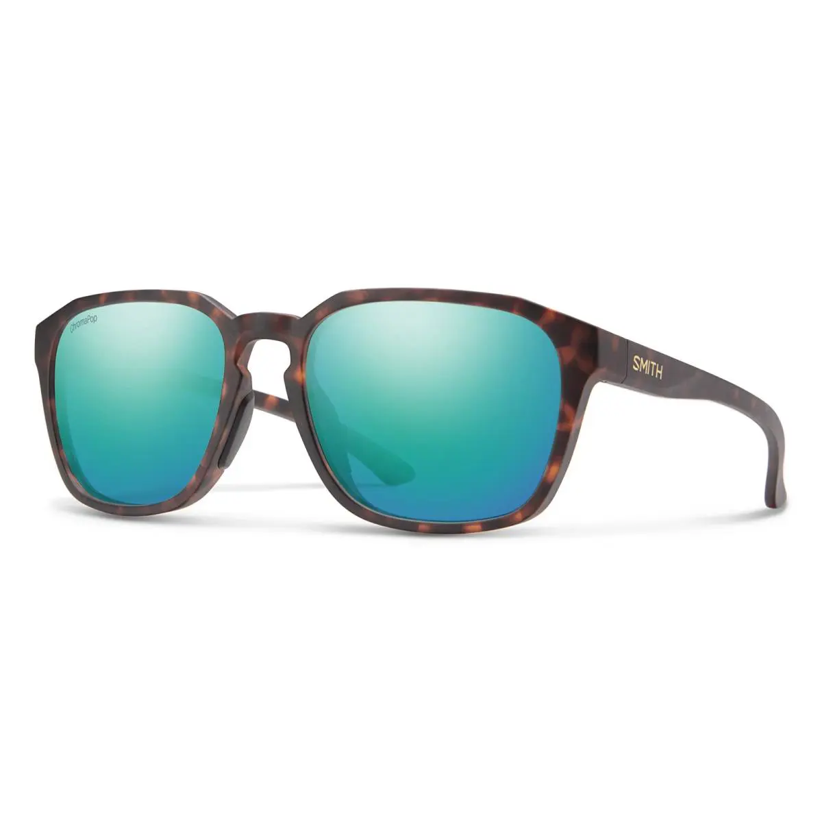 Smith Unisex Contour Lifestyle Sunglasses - Matte Tortoise Frame Chromapop Pol