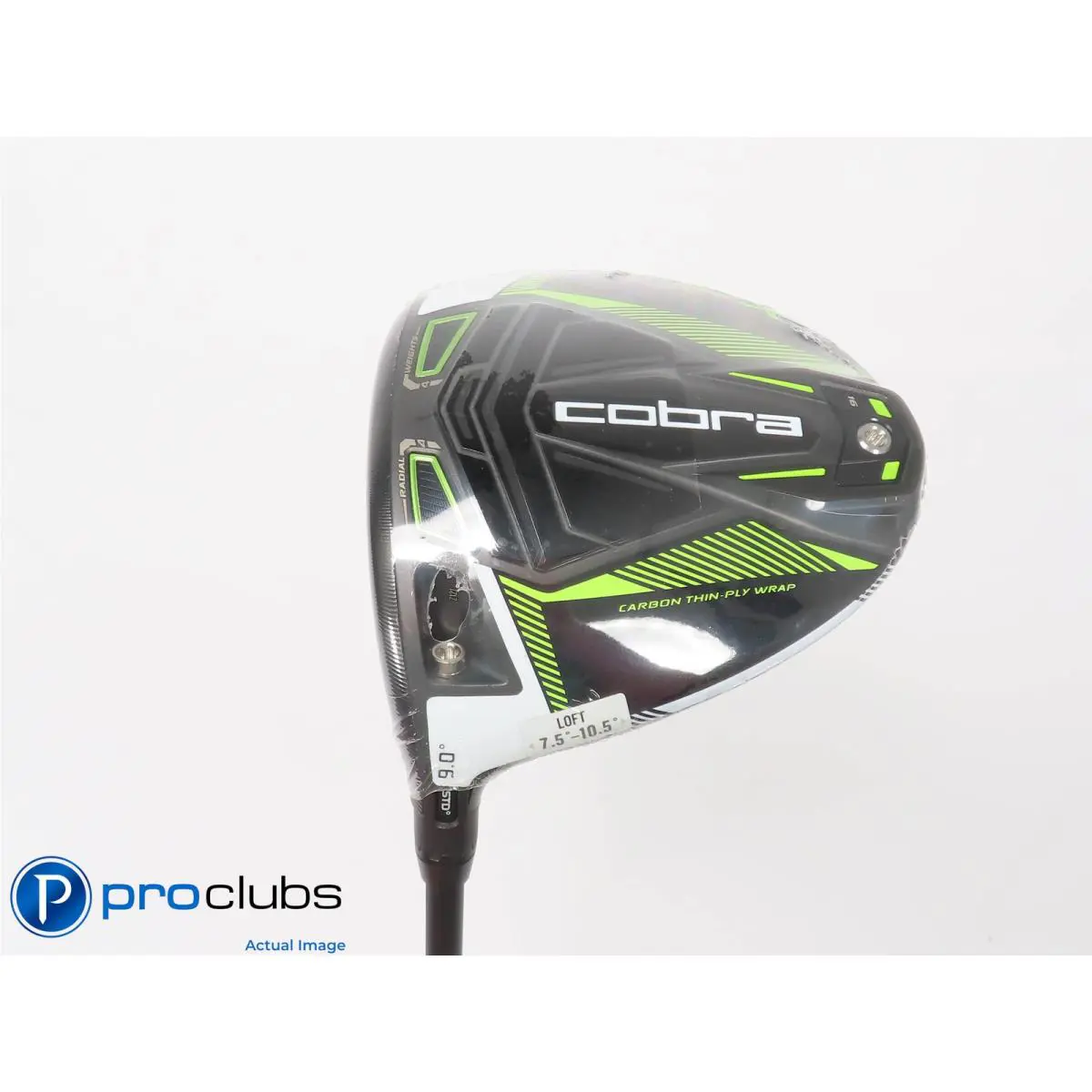 Left Handed Cobra King Rad Speed XB 9 Driver - Hzrdus Black 70 Stiff 450952