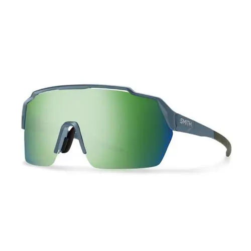 Smith Shift Split Mag Unisex Sunglass Blue Grey/pc Chromapop Green Mirror 139 mm - Frame: Multicolor, Lens: Multicolor
