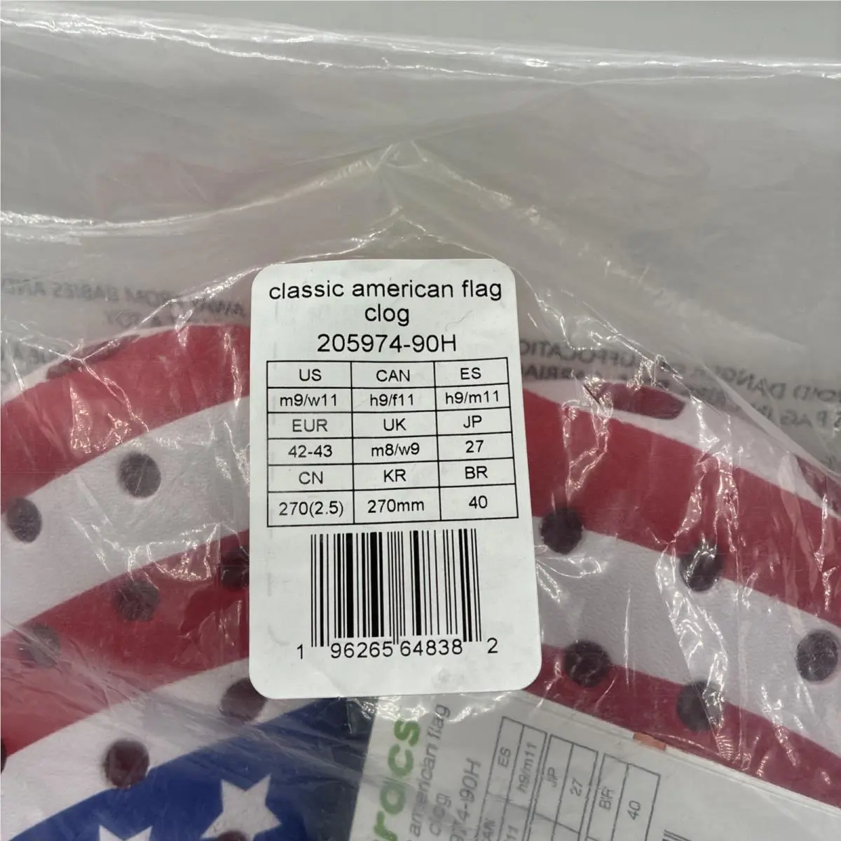 Crocs shoes - Classic American Flag - Classic American Flag - Multicolor 6