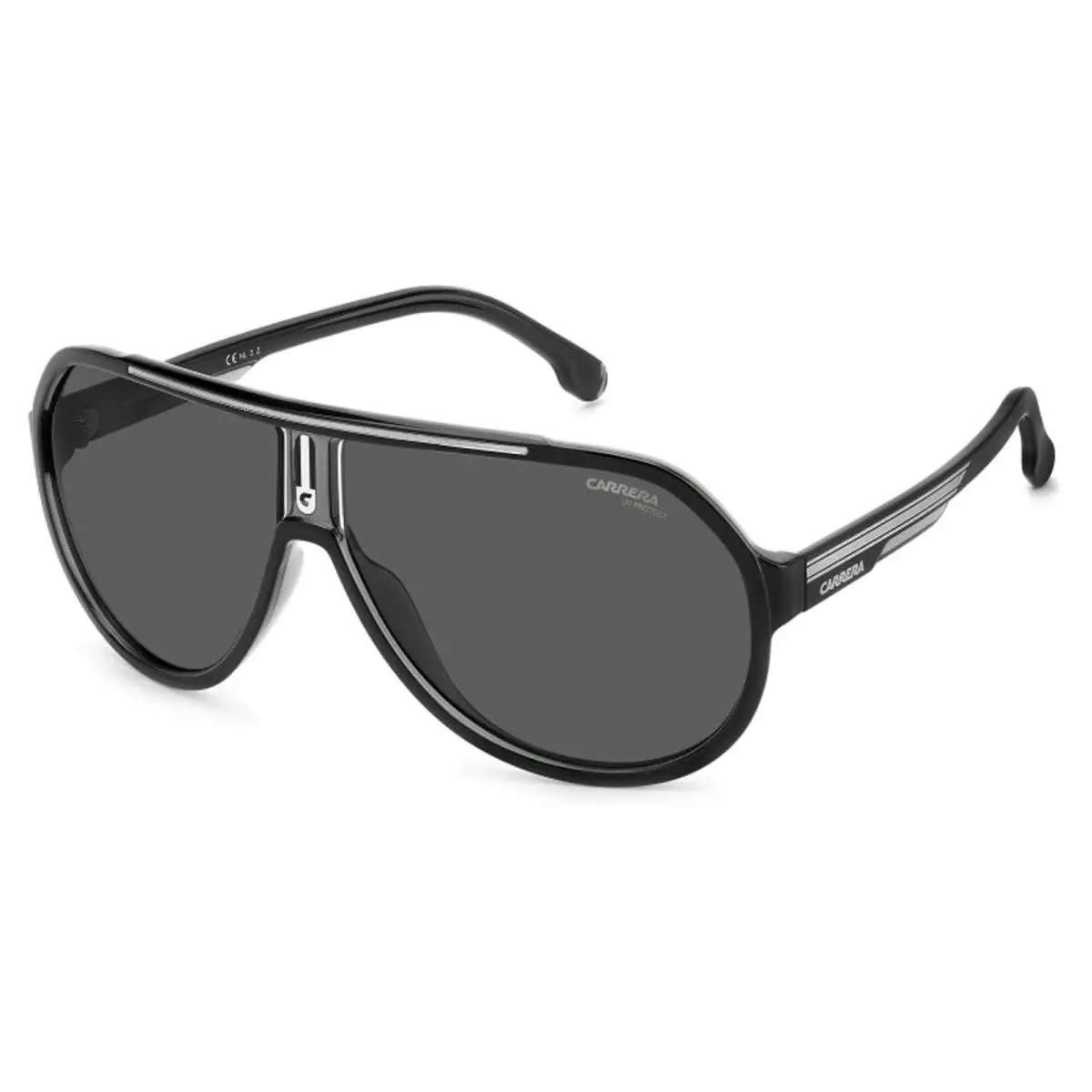 Polarized Black Pilot Sunglasses - CA1057S-008A-M9 by Carrera