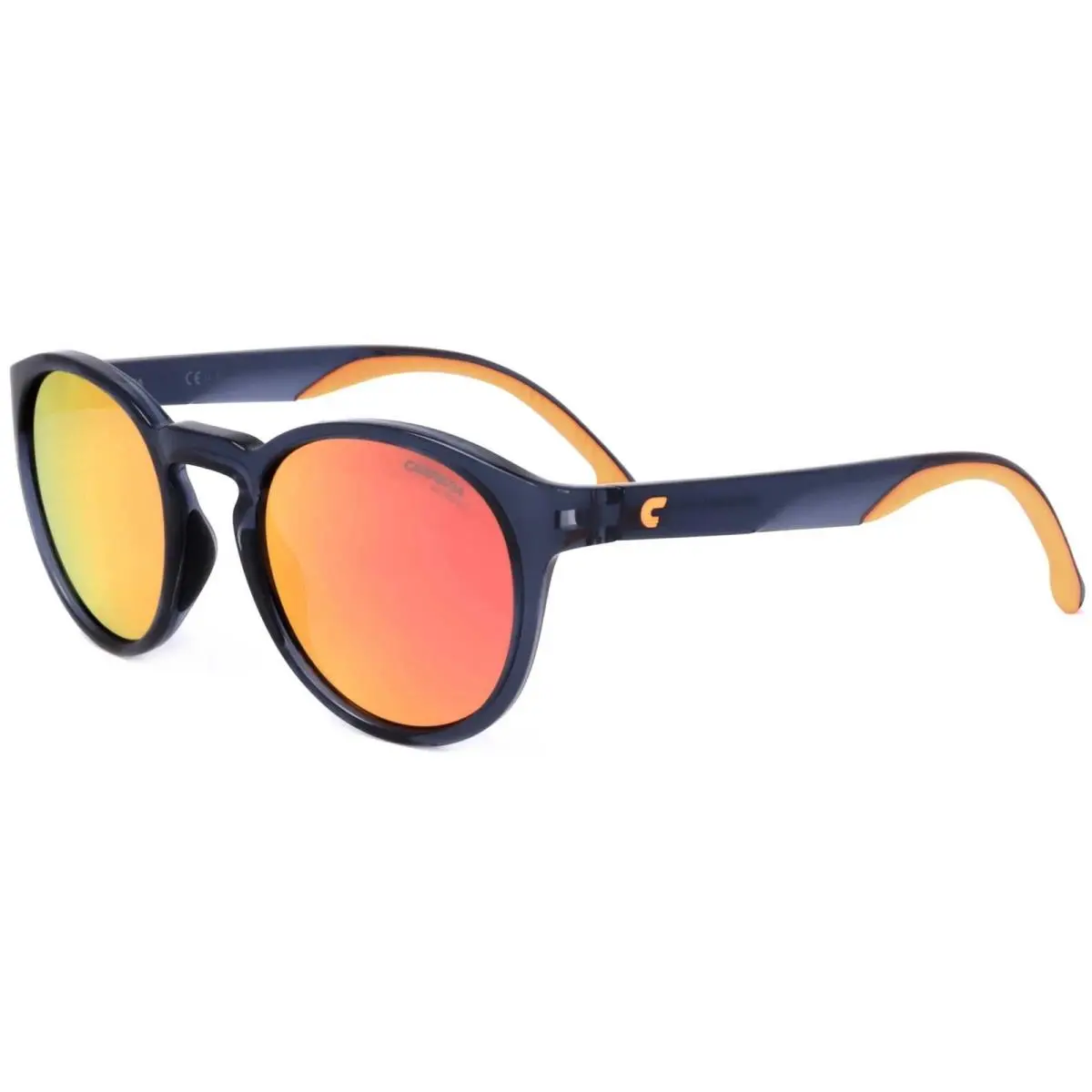 Carrera Men`s Sunglasses Blue Plastic Full Rim Oval Shape Frame 8056/S 0PJP/UZ
