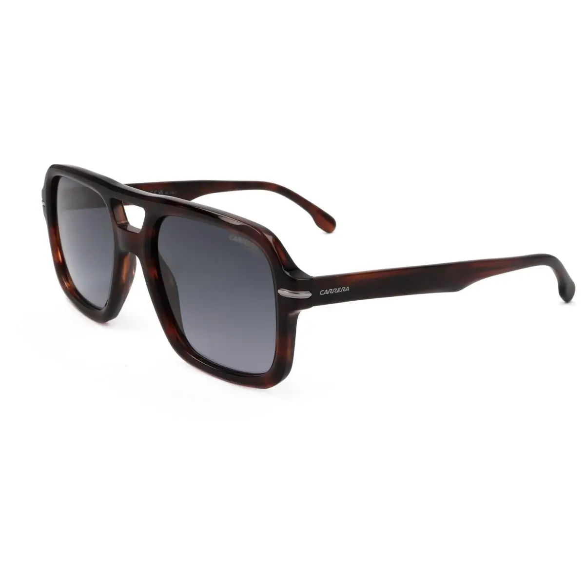 Men`s 55 mm Brown Horn Sunglasses CA317-S-EX4-9O by Carrera