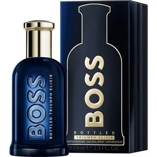 Boss Bottled Trimph Elixir By Hugo Boss 3.3 Oz. 100ml Eau de Parfum Intense Men