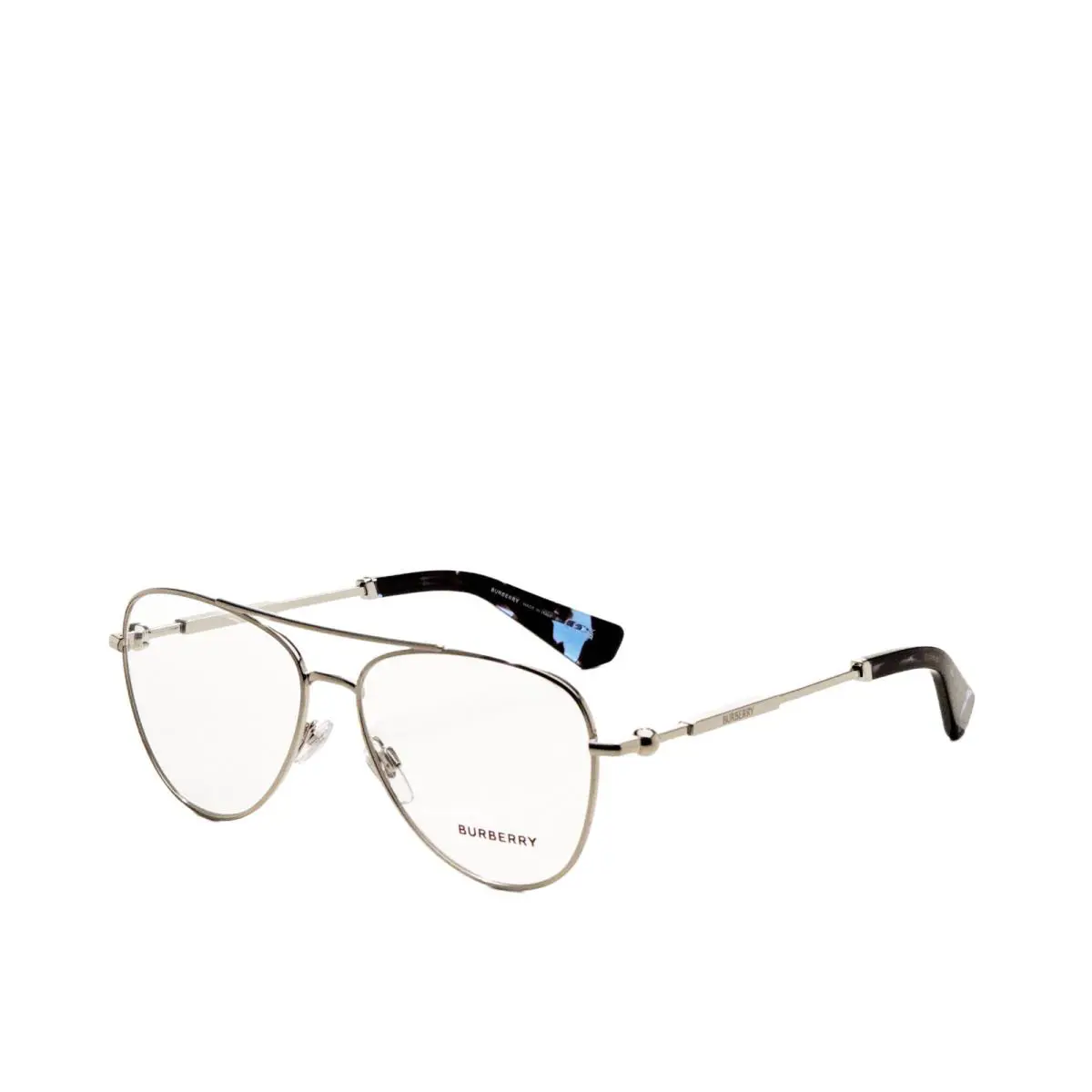Burberry Men`s 55 mm Silver Opticals BE1386-1005-55