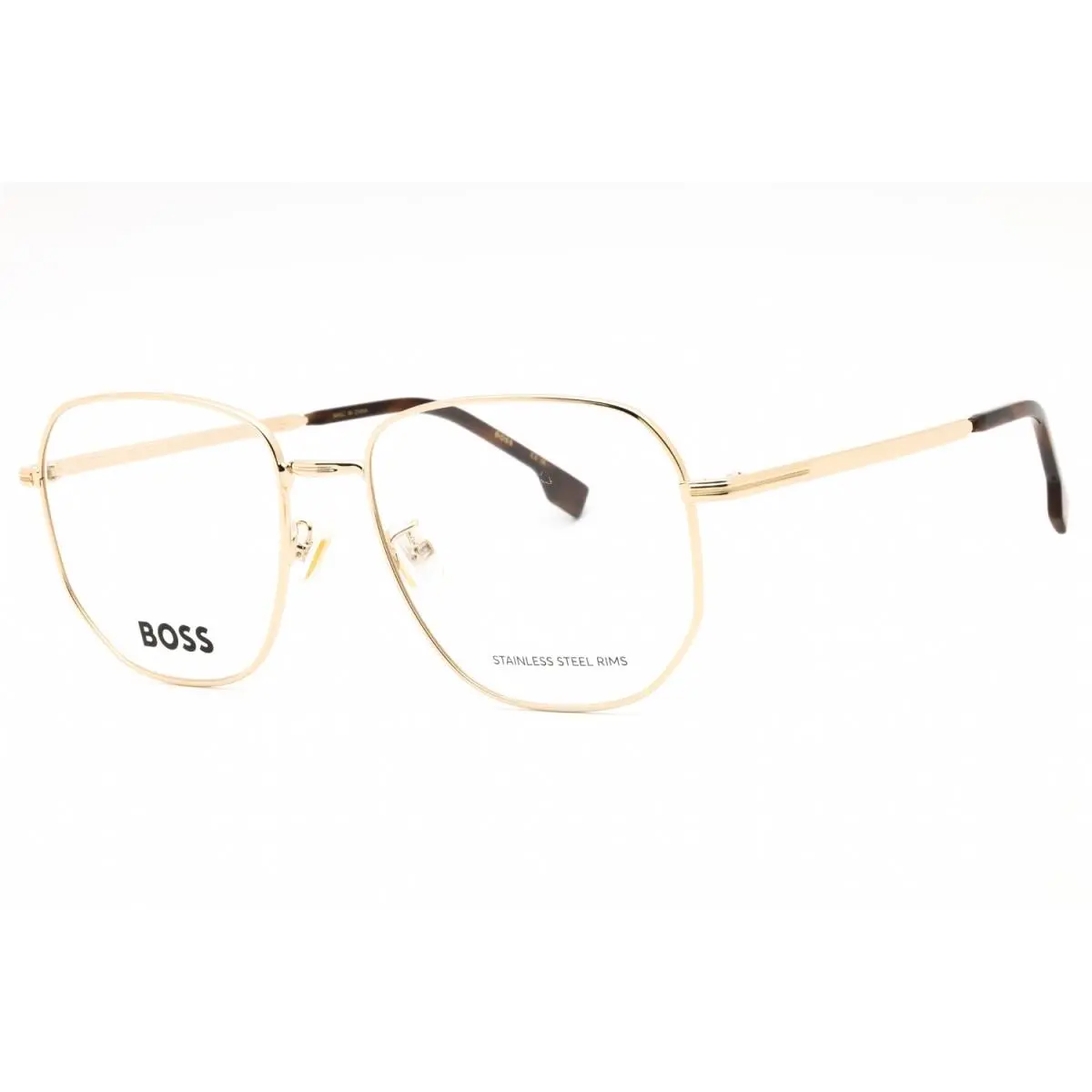 Hugo Boss 1672/F J5G Eyeglasses Gold Frame 56mm - Frame: Gold