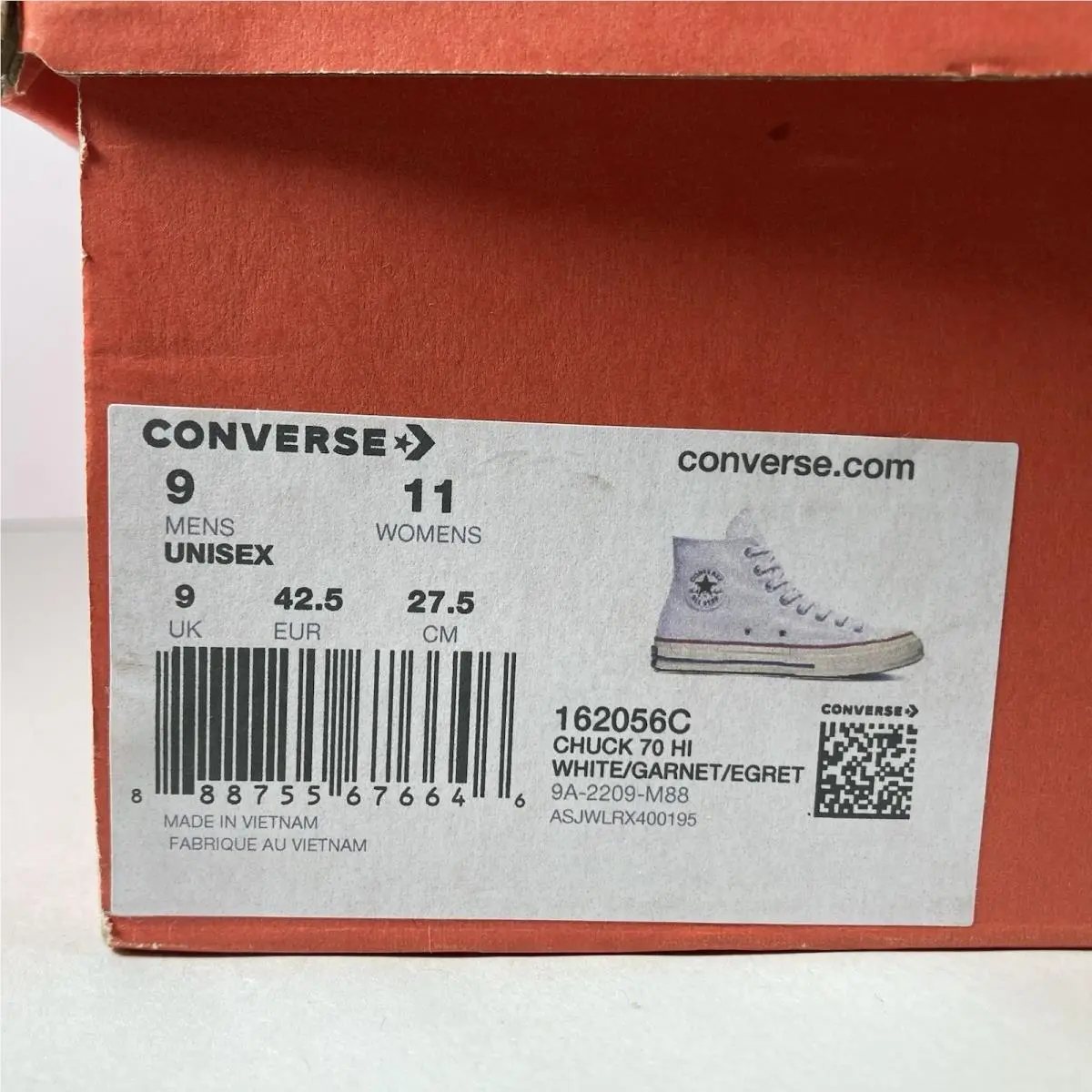 Converse shoes - Converse Chuck 70 - Chuck - 162056C - White 4