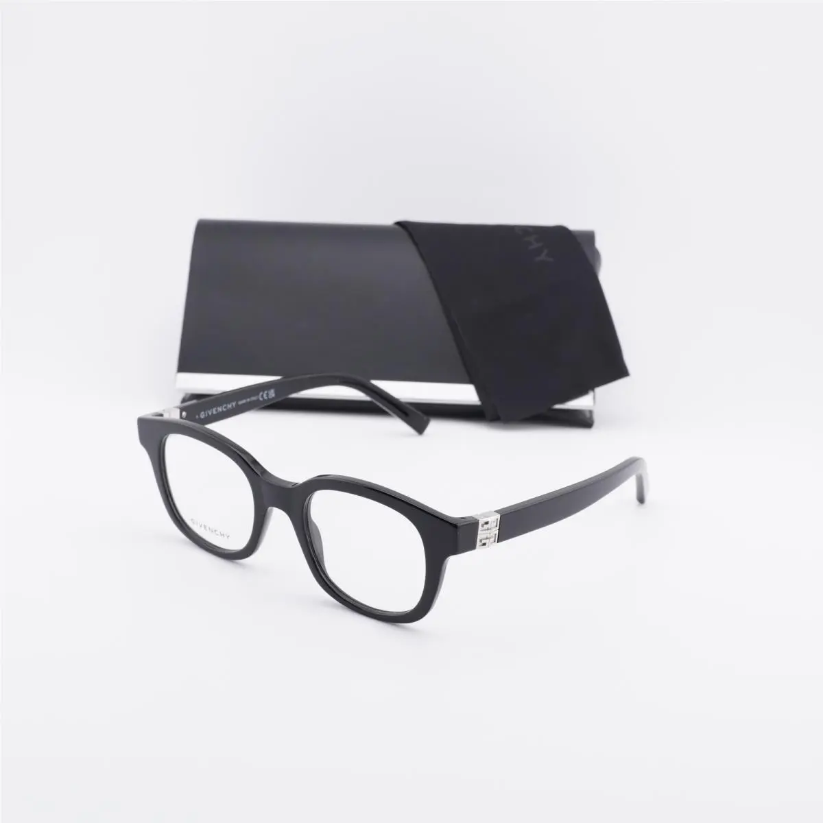GV50075I 001 Shiny Black 49mm Eyeglasses by Givenchy