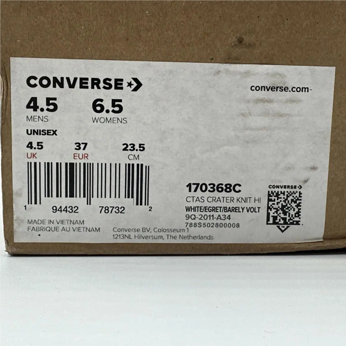Converse shoes - Converse CTAS Crater - CTAS Crater - 170368c - Light Field Surplus / String / Barely Volt (UPC: 0194432916555) 10