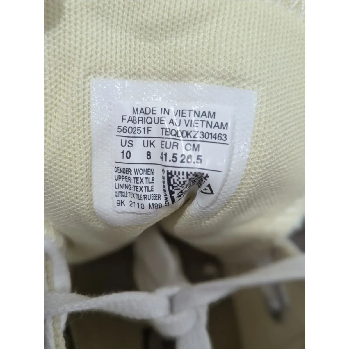 Converse shoes - Converse CTAS OX - CTAS - 560251F - White (UPC: 0194433494595) 4