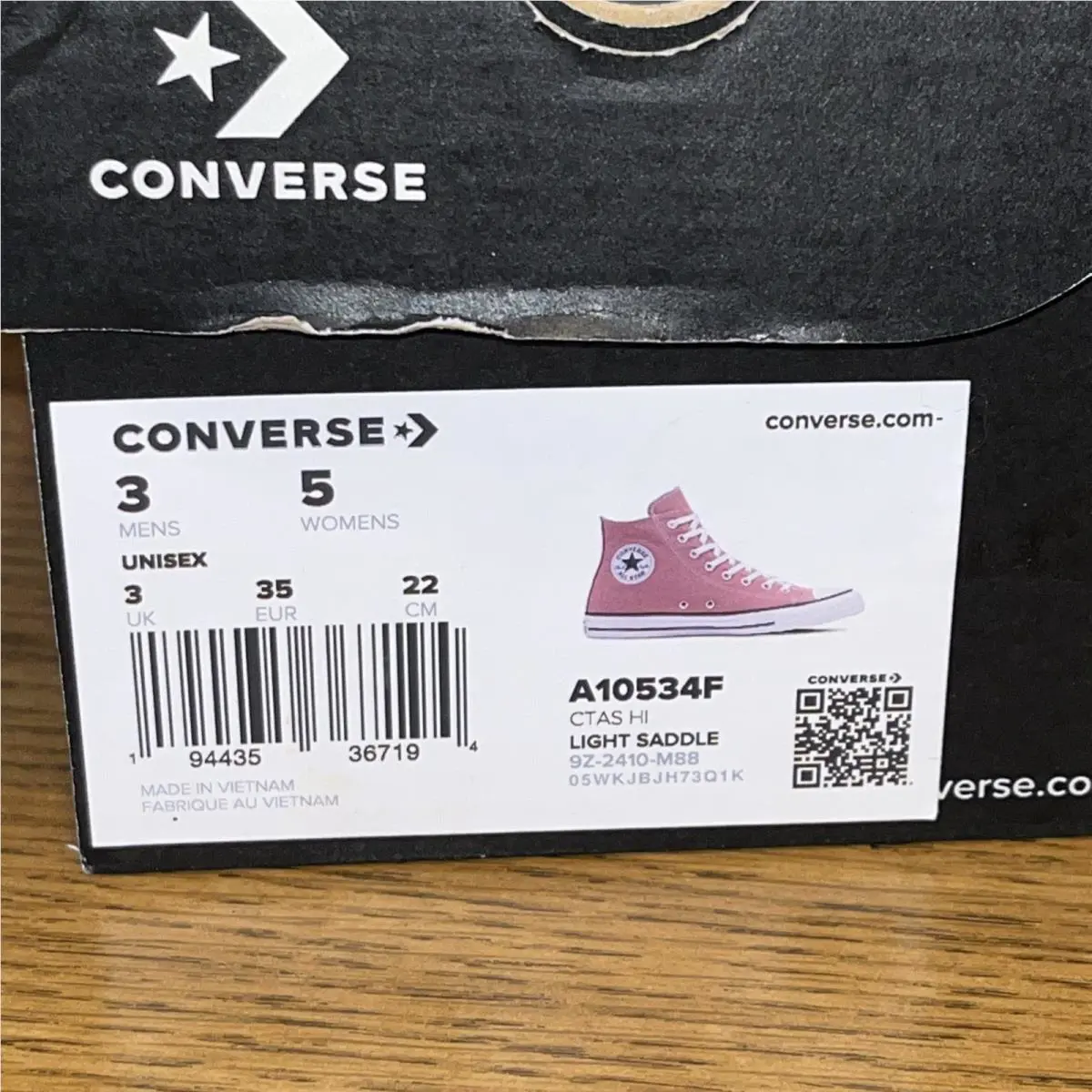 Converse shoes - Converse Chuck Taylor - Chuck Taylor - A10534F - Pink 3
