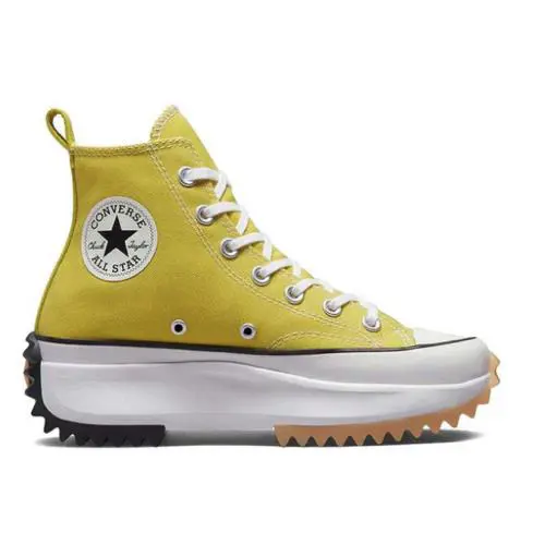 Converse Run Star Hike High `bitter Lemon` Yellow White A01365C Men`s Size 7.5 - Yellow