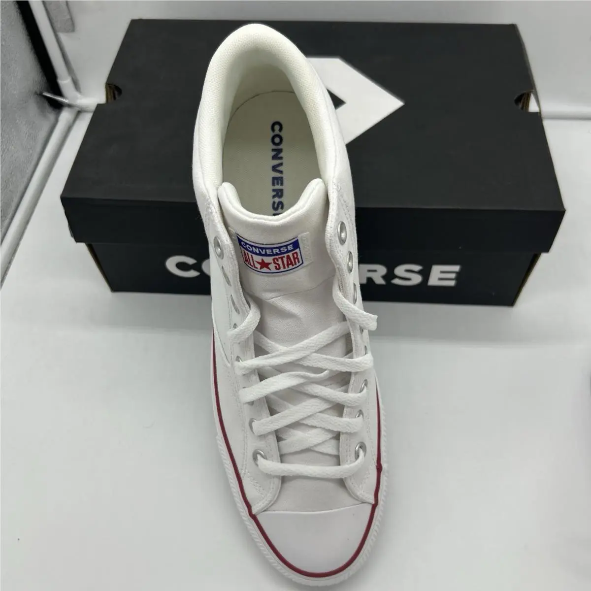 Converse shoes - Converse CTAS Malden Street Mid - A00812F - White (UPC: 194433741316) 10