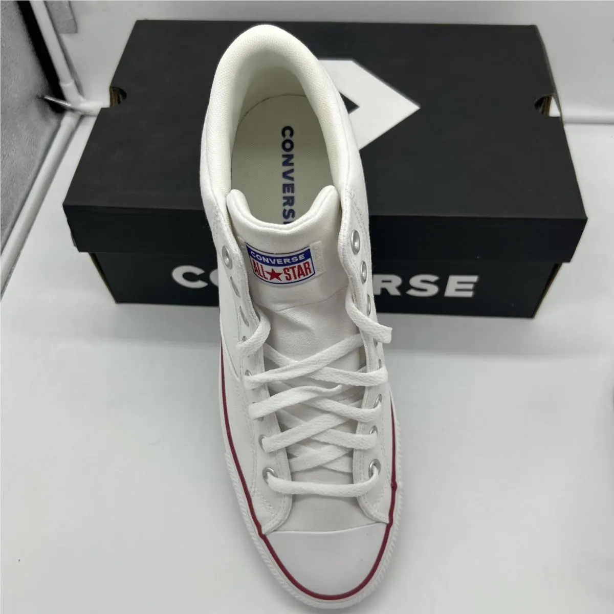 Converse shoes - Converse CTAS Malden Street Mid - A00812F - White (UPC: 194433741316) 2