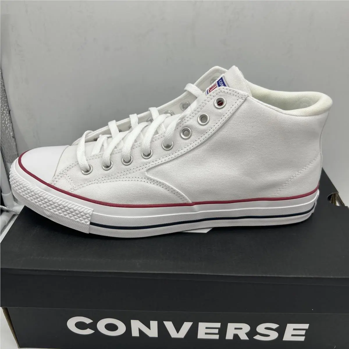 Converse shoes - Converse CTAS Malden Street Mid - A00812F - White (UPC: 194433741316) 6