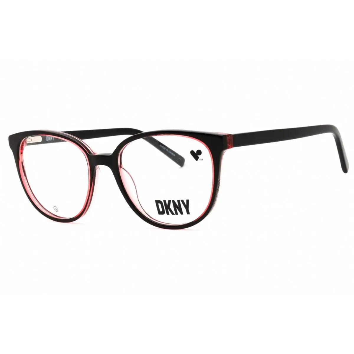 Dkny DK5059 001 Eyeglasses Black Coral Frame 51mm