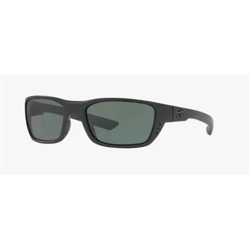 Costa Del Mar Whitetip Blackout / Gray 580P 58mm Polarized Sunglasses WTP01 Ogp - Frame: Black, Lens: Gray