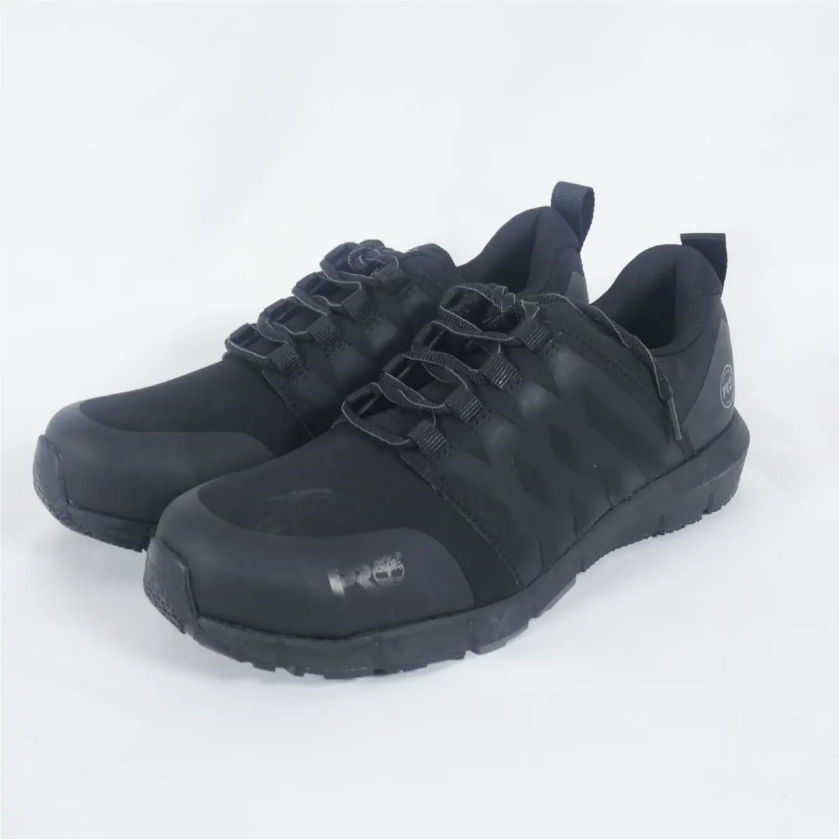 Timberland Pro Radius CT Safety Toe Shoes Men’s 9 Black TB0A28PT001 W/box