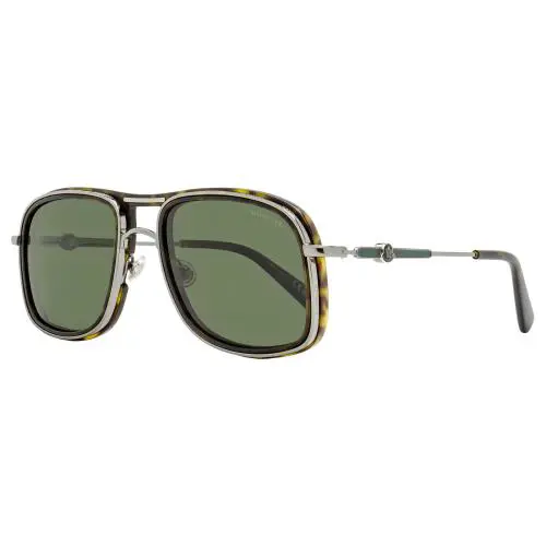 Moncler Kontour Polarized Sunglasses ML0223 52R Ruthenium/havana 56mm