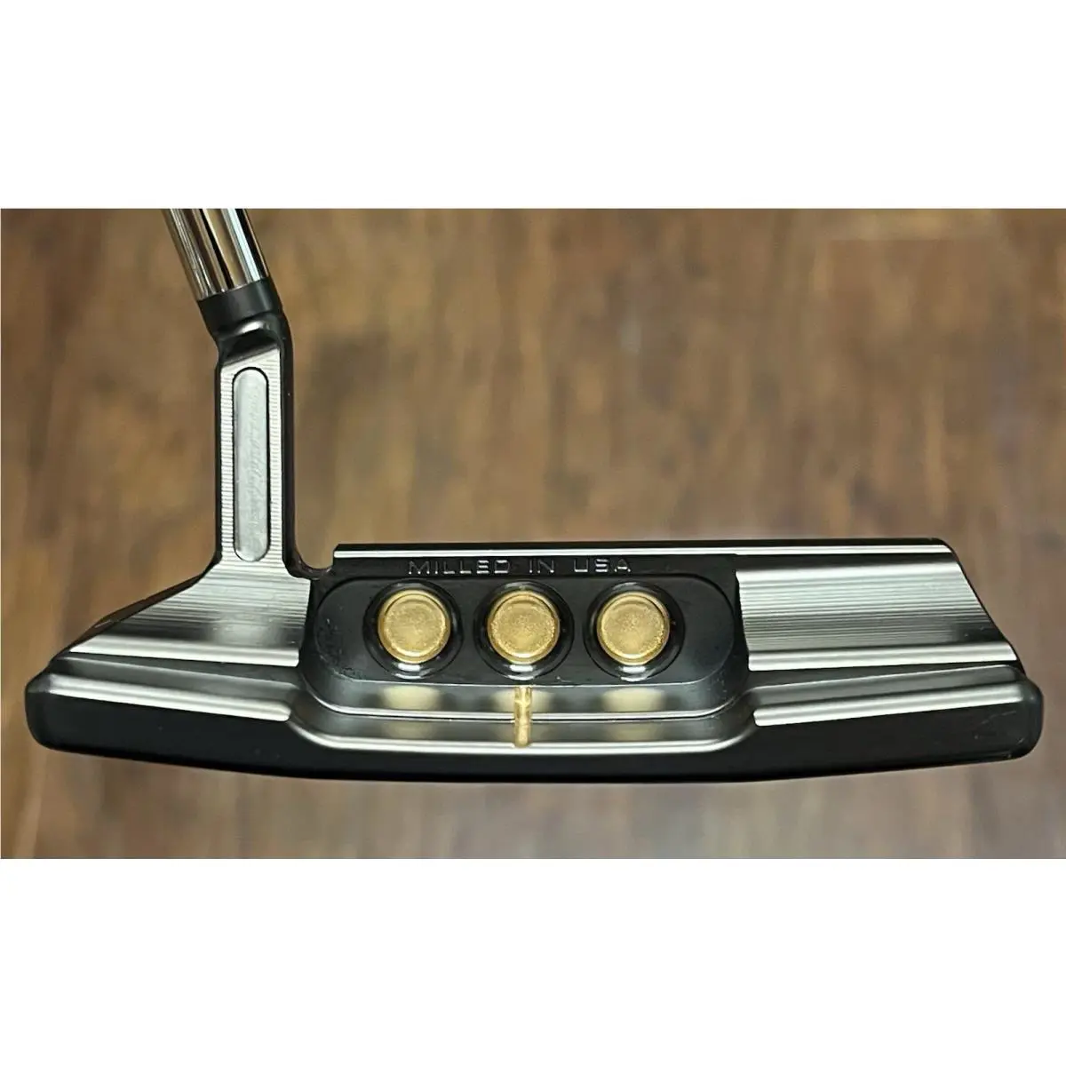 Scotty Cameron  - Super Select Newport 2.5 Plus - Xtreme Dark Finish - DLC - Gold, Lie Angle: Black 1