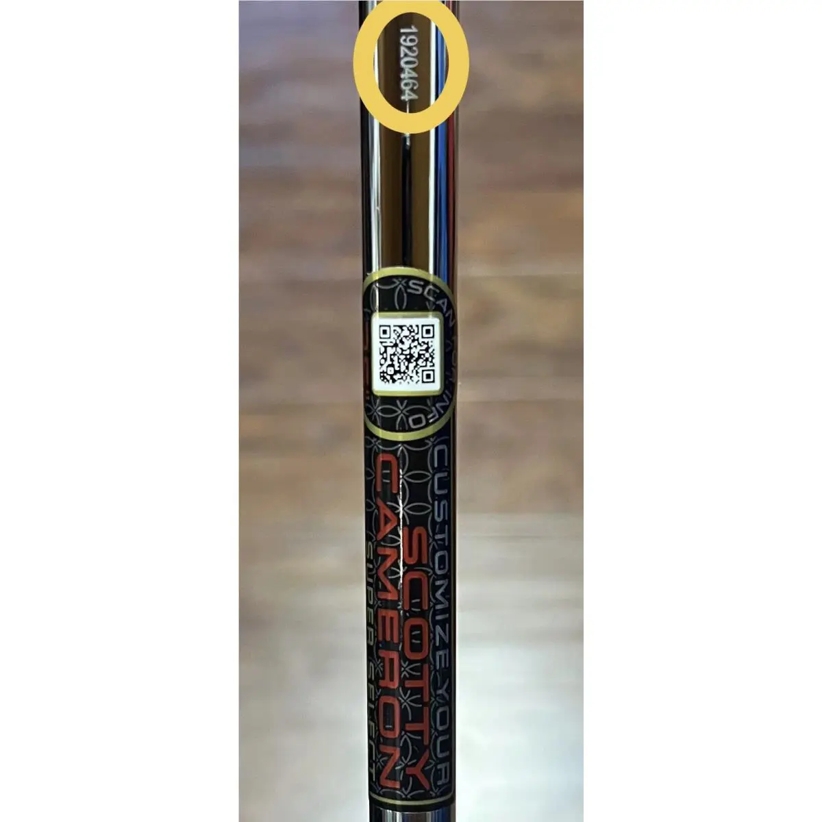 Scotty Cameron  - Super Select Newport 2.5 Plus - Xtreme Dark Finish - DLC - Gold, Lie Angle: Black 6