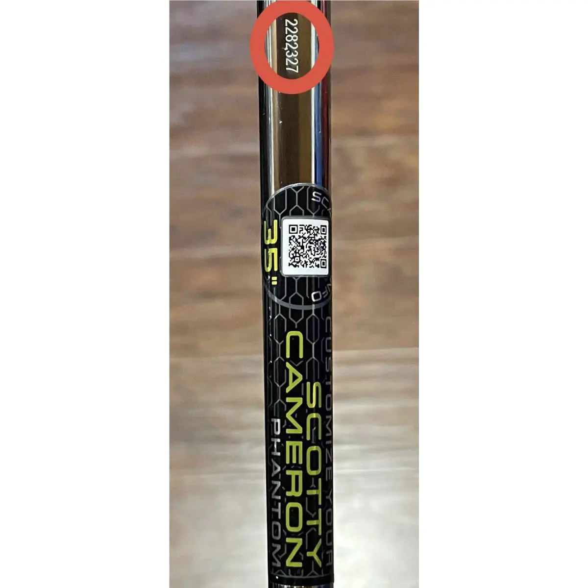 Scotty Cameron  - Phantom 5.5 - 2025 - Xtreme Dark Finish - DLC - Multicolor, Lie Angle: Black 6