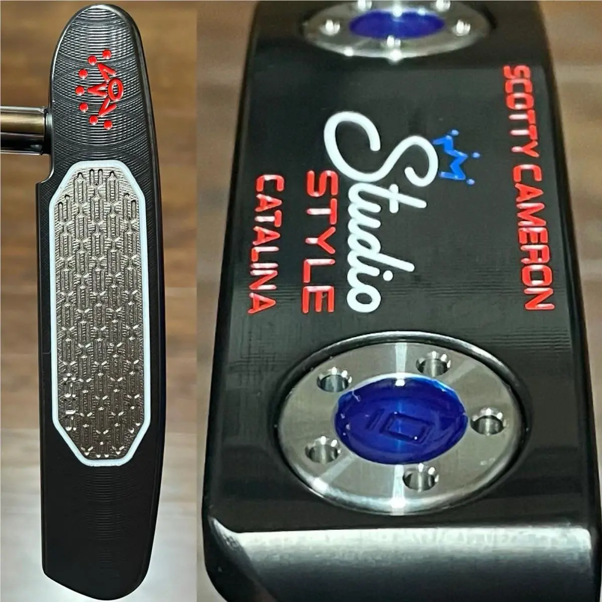 Scotty Cameron  - Studio Style Catalina - 2025 - SCS - Xtreme Dark Finish - DLC - Multicolor, Lie Angle: Black 0