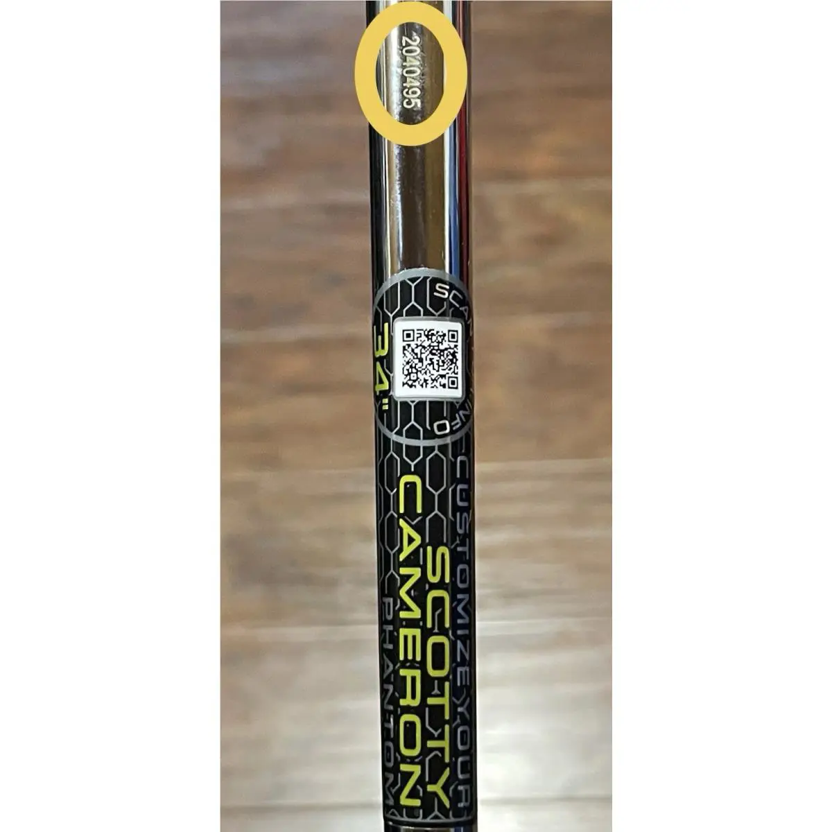 Scotty Cameron  - Phantom 11 - 2025 - Xtreme Dark Finish - DLC - Gold, Lie Angle: Black 6