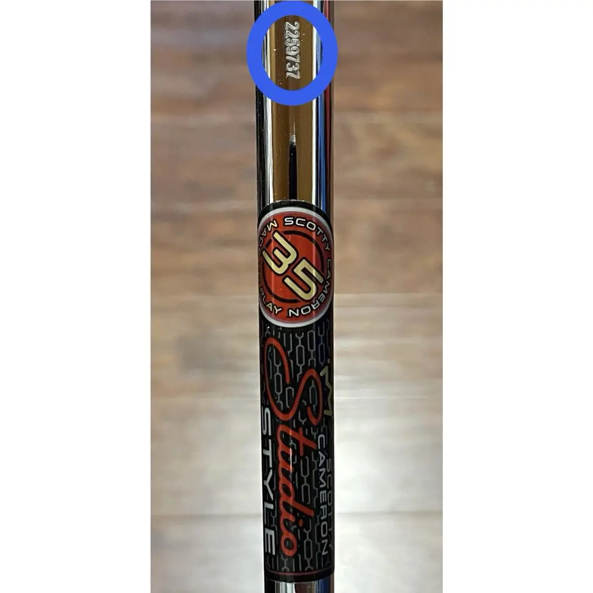 Scotty Cameron  - Studio Style Newport 2 - 2025 - Xtreme Dark Finish - DLC - Blue, Lie Angle: Black 5