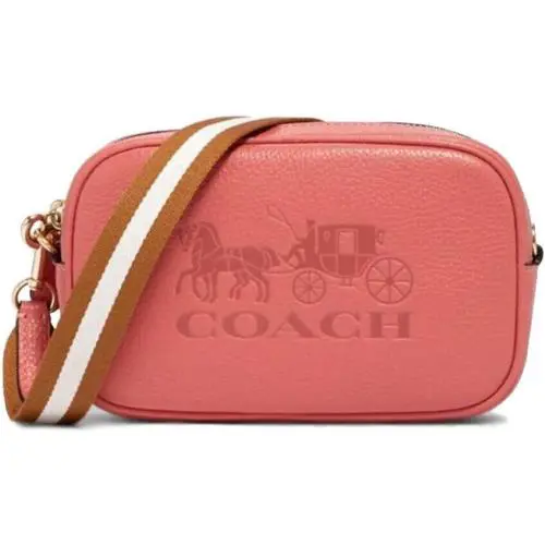Jes Convertible Belt Bag Bright Coral by Coach