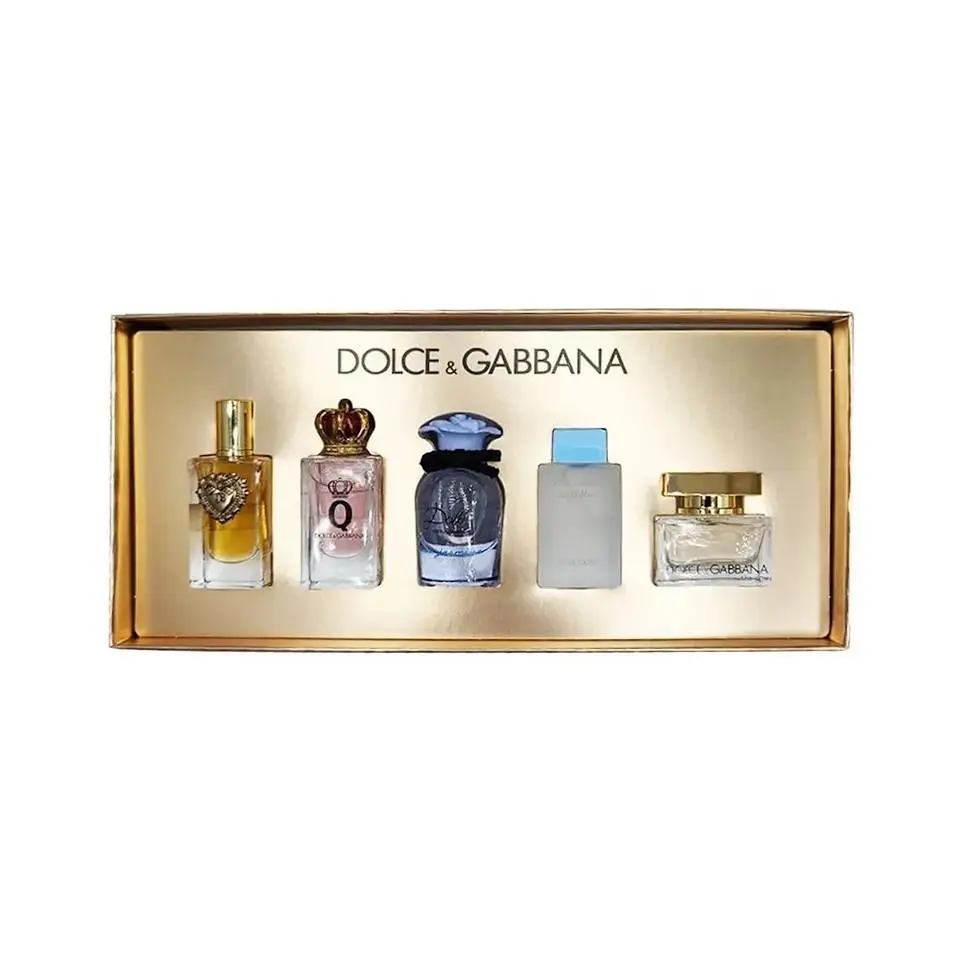 Dolce Gabbana 5 PC Mini Splash Collection For Women – Travel Exclusive