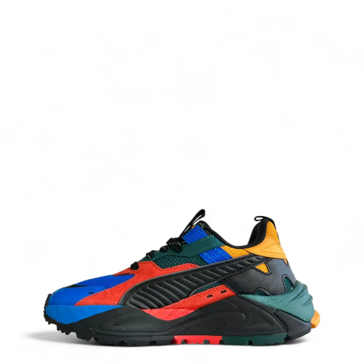 Puma shoes - PUMA RS TRCK COLOR - TRCK COLOR - 391547 01 - Future Blue/Black/Saffron 1