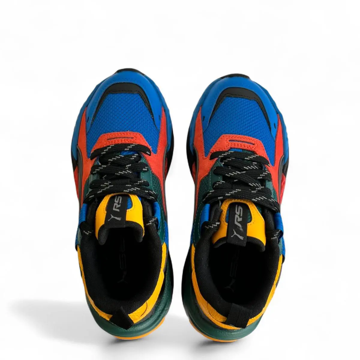 Puma shoes - PUMA RS TRCK COLOR - TRCK COLOR - 391547 01 - Future Blue/Black/Saffron 2