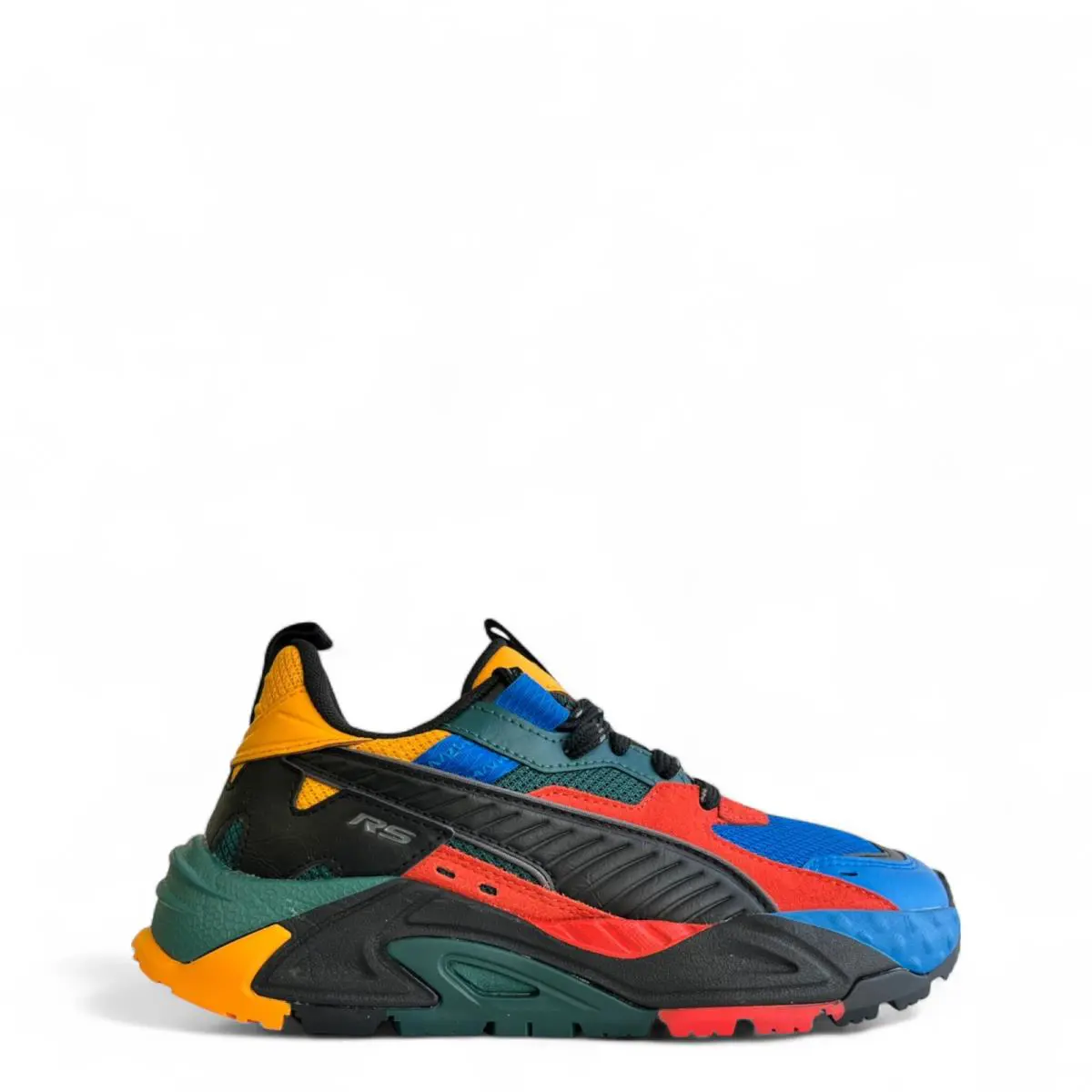 Puma shoes - PUMA RS TRCK COLOR - TRCK COLOR - 391547 01 - Future Blue/Black/Saffron 5
