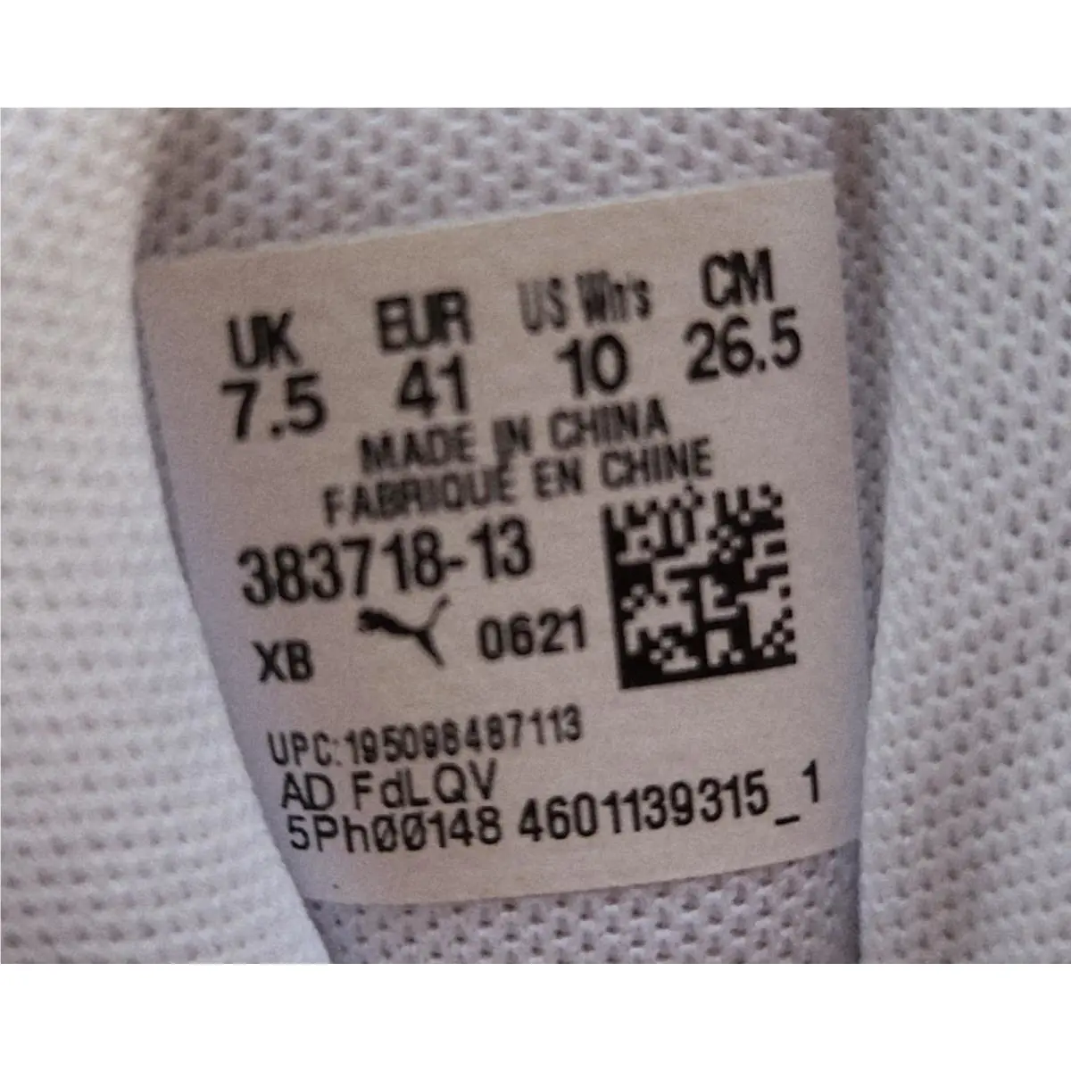 Puma shoes - X-Ray Speed - Speed - White, Black and Ecru 10