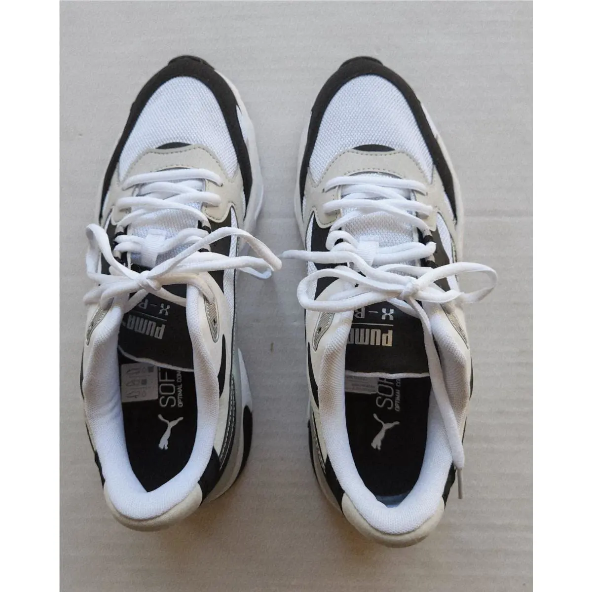 Puma shoes - X-Ray Speed - Speed - White, Black and Ecru 2