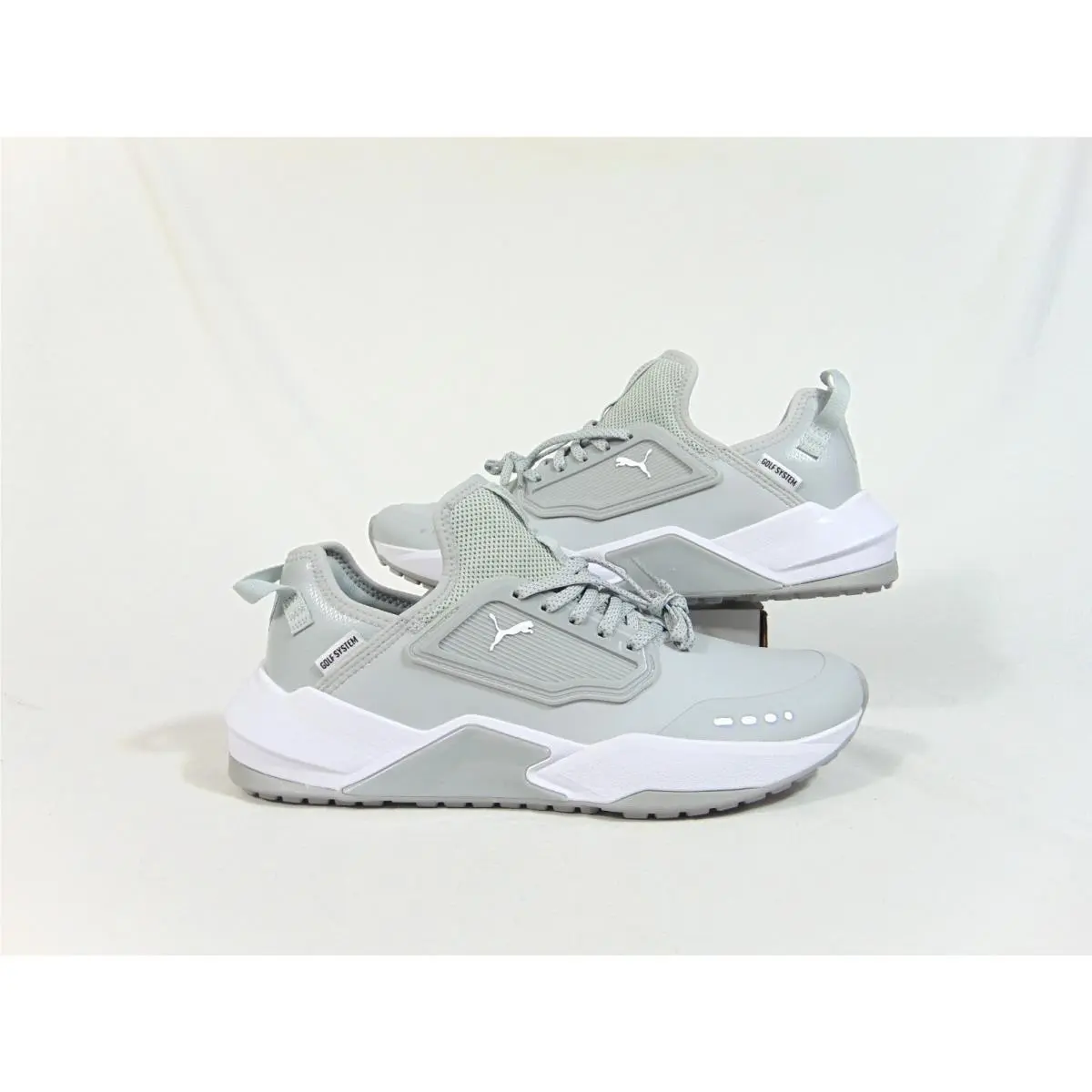 Puma shoes - Puma GS One - One - 195405 05 - Light Gray & White (UPC: 195100150714) 0