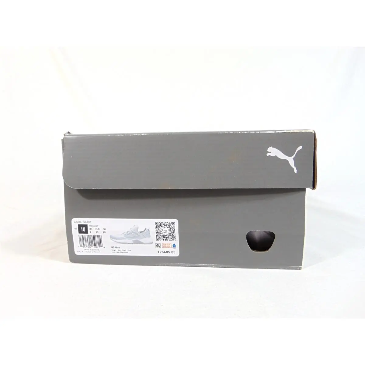 Puma shoes - Puma GS One - One - 195405 05 - Light Gray & White (UPC: 195100150714) 6