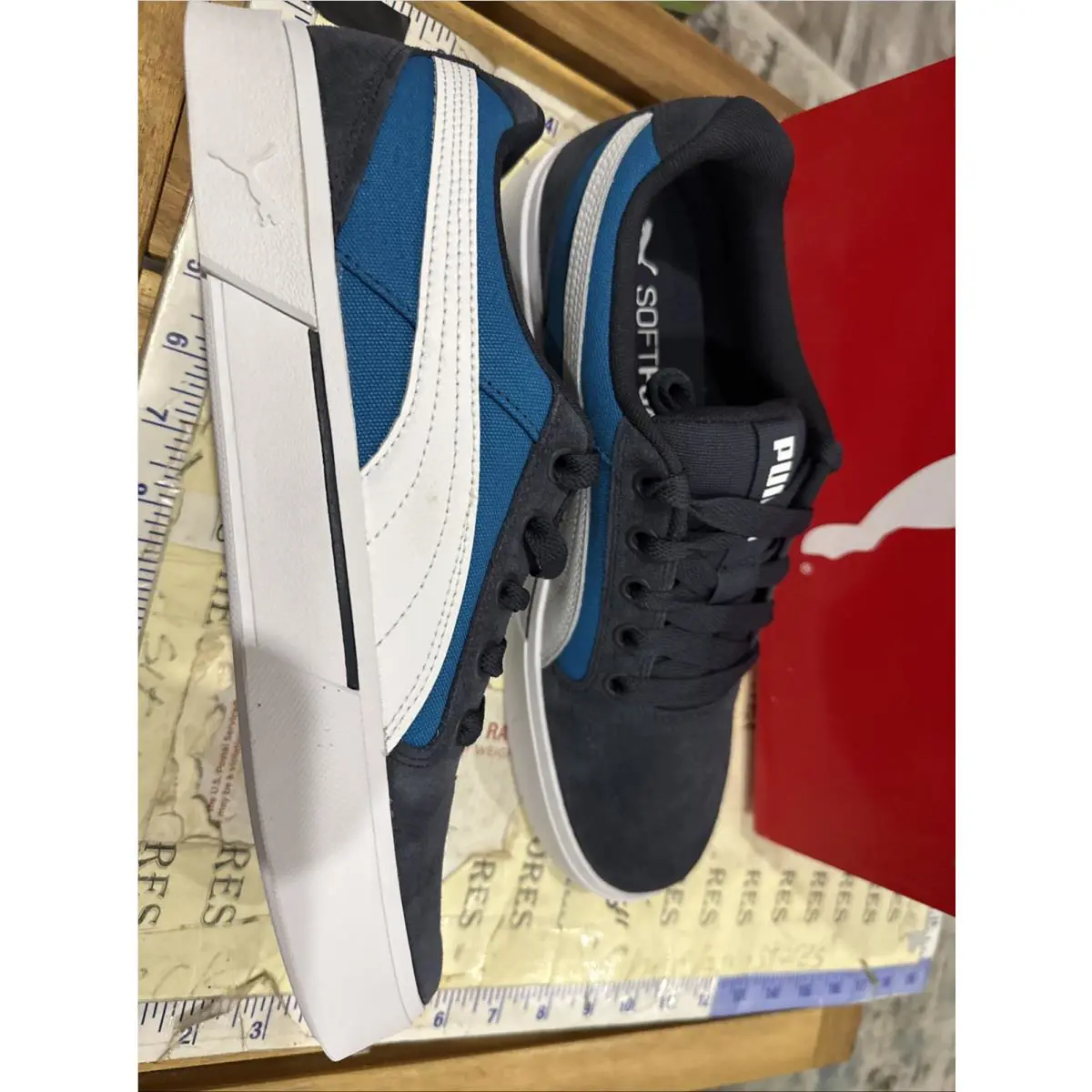Puma shoes - 38288007 - 38288007 - Night White Blue (UPC: 0195551386069) 0
