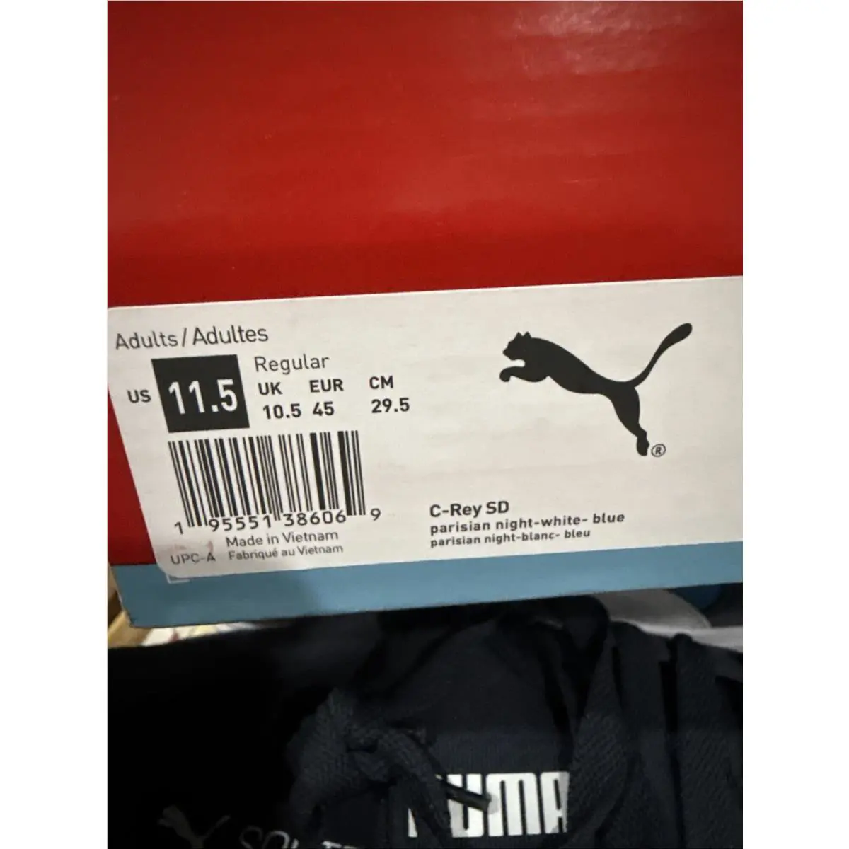 Puma shoes - 38288007 - 38288007 - Night White Blue (UPC: 0195551386069) 6