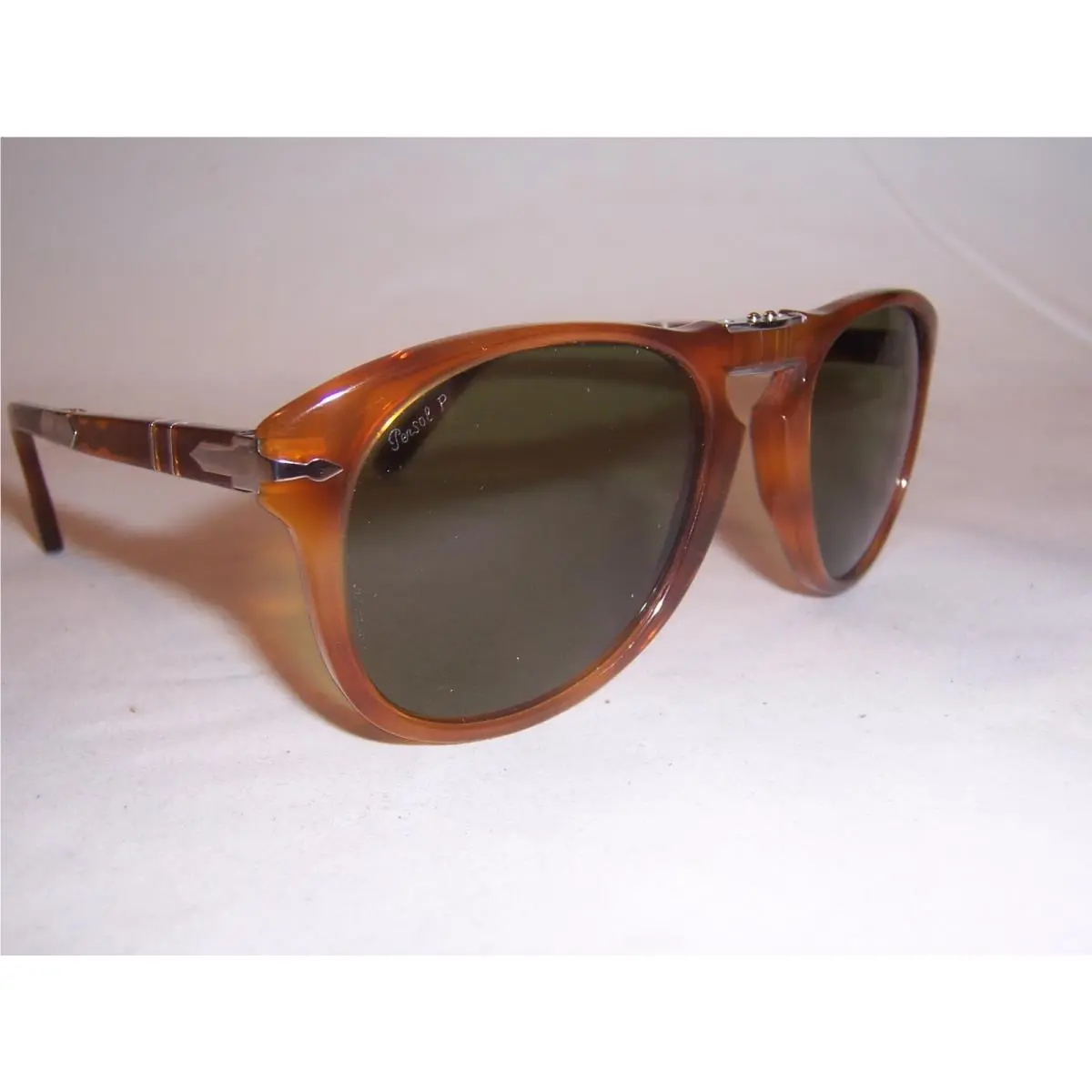 Persol Steve Mcqueen Sunglasses 0714SM 96/P1 Terra DI Siena/green Polarized