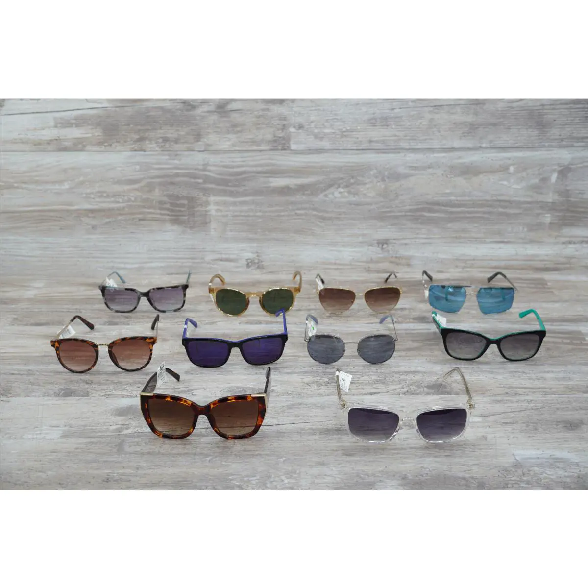 Quay Lot Of 10 Assorted Sunglasses Different Brands Models Styles 98