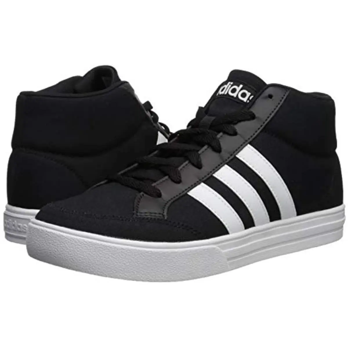 Adidas shoes - VS Set Mid - Set Mid - BB9890-1-85 US - Black/White/Black 5