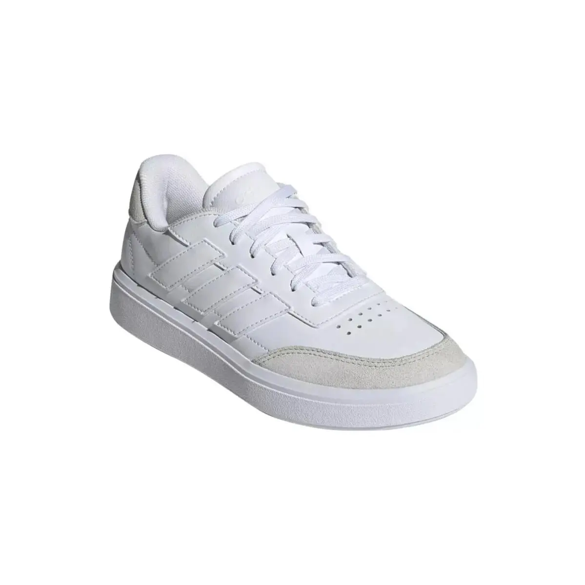 Adidas Courtblock ID6501 Sneakers Kids 6 White Leather Lifestyle Shoes GBNC1333