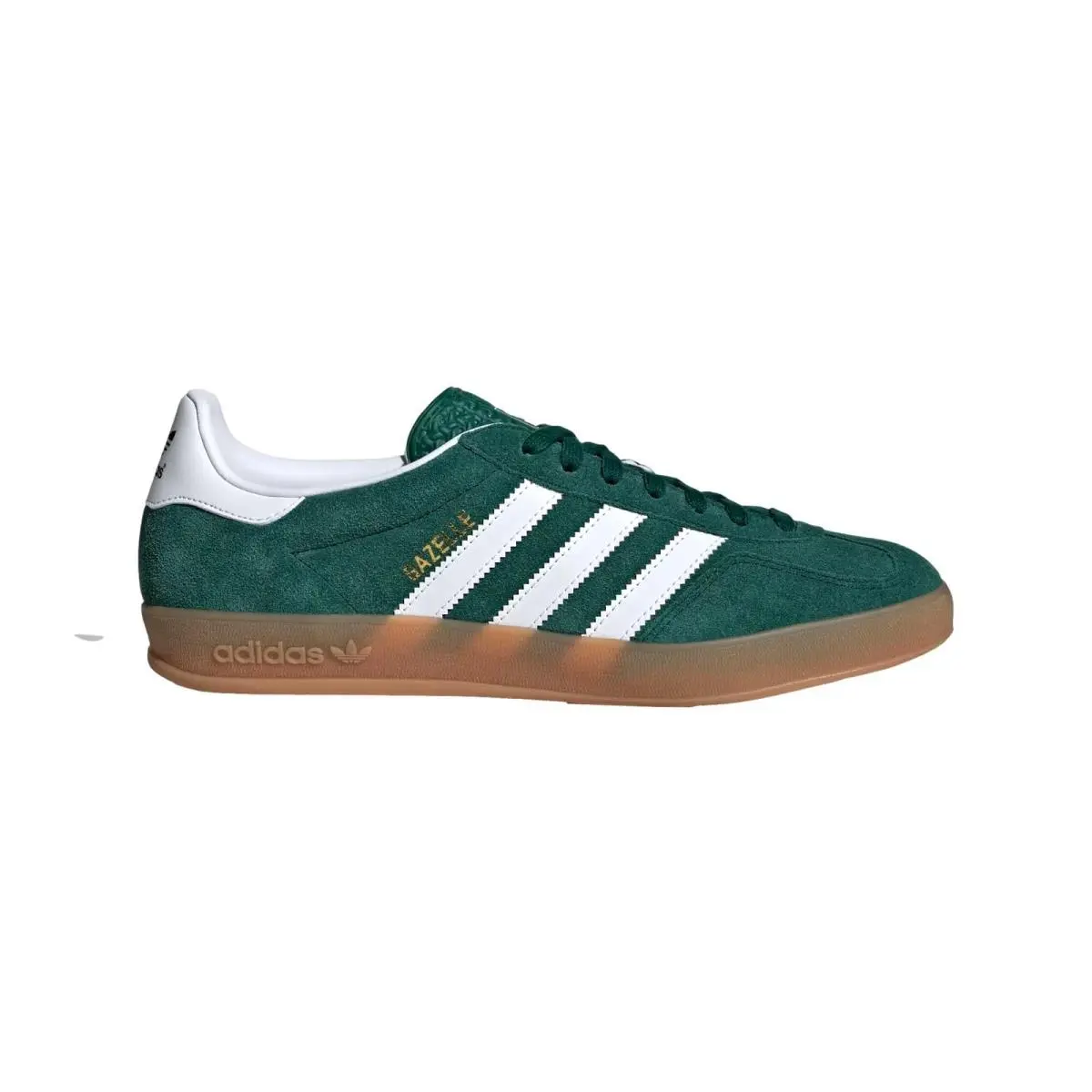 Adidas Gazelle Indoor Collegiate Green / Cloud White / Gum JI2062 Men`s - Multicolor