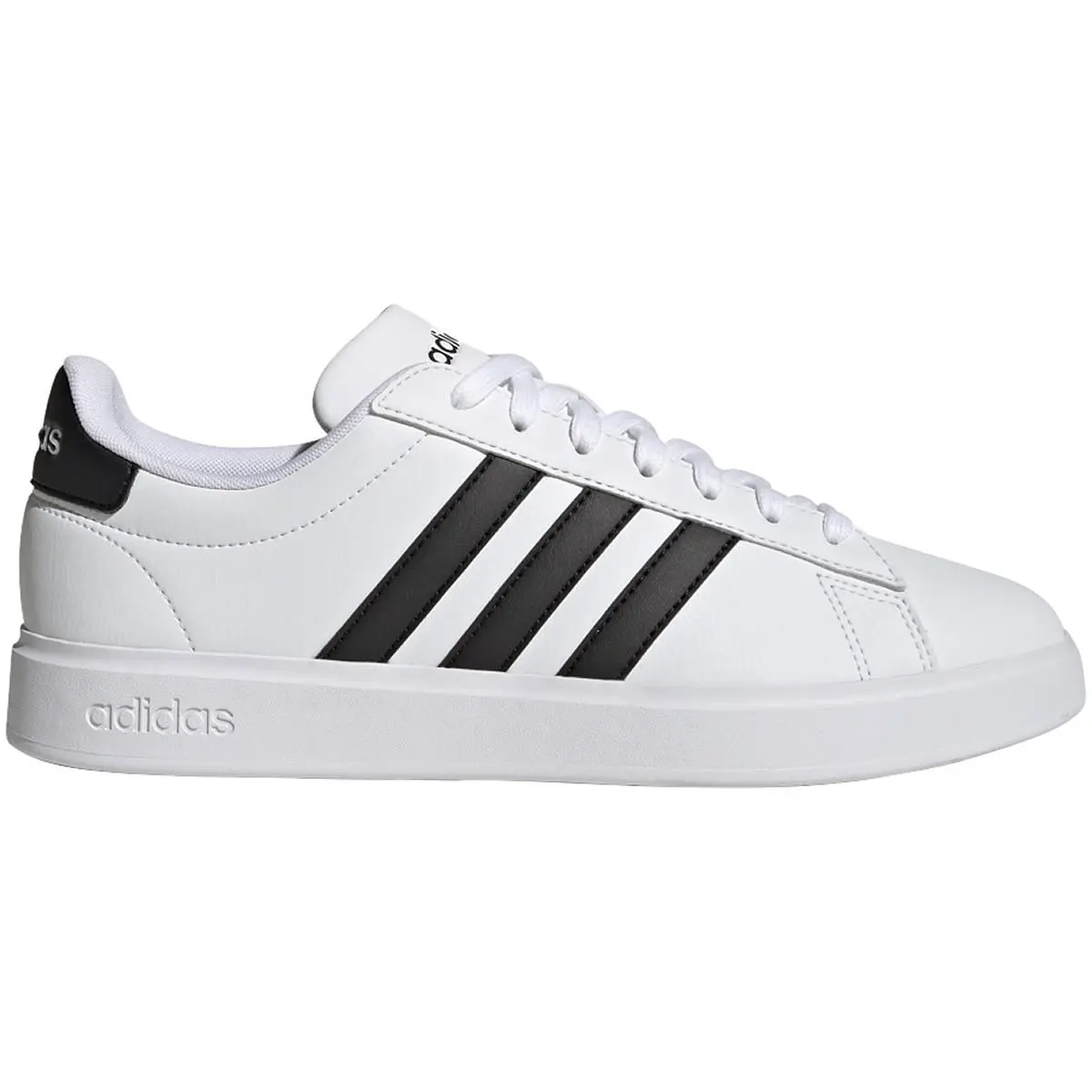 Adidas Grand Court 2.0 Shoe - Mens Tennis - GW9195 - White-Core Black
