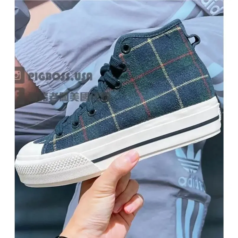 Adidas Nizza RF Platform H02707 Women’s Sneakers Plaid