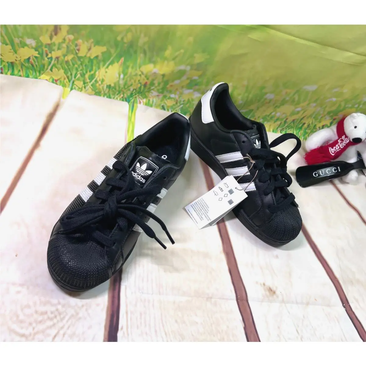 Adidas shoes - adidas Superstar - Superstar - JH7098 - Black/White 0