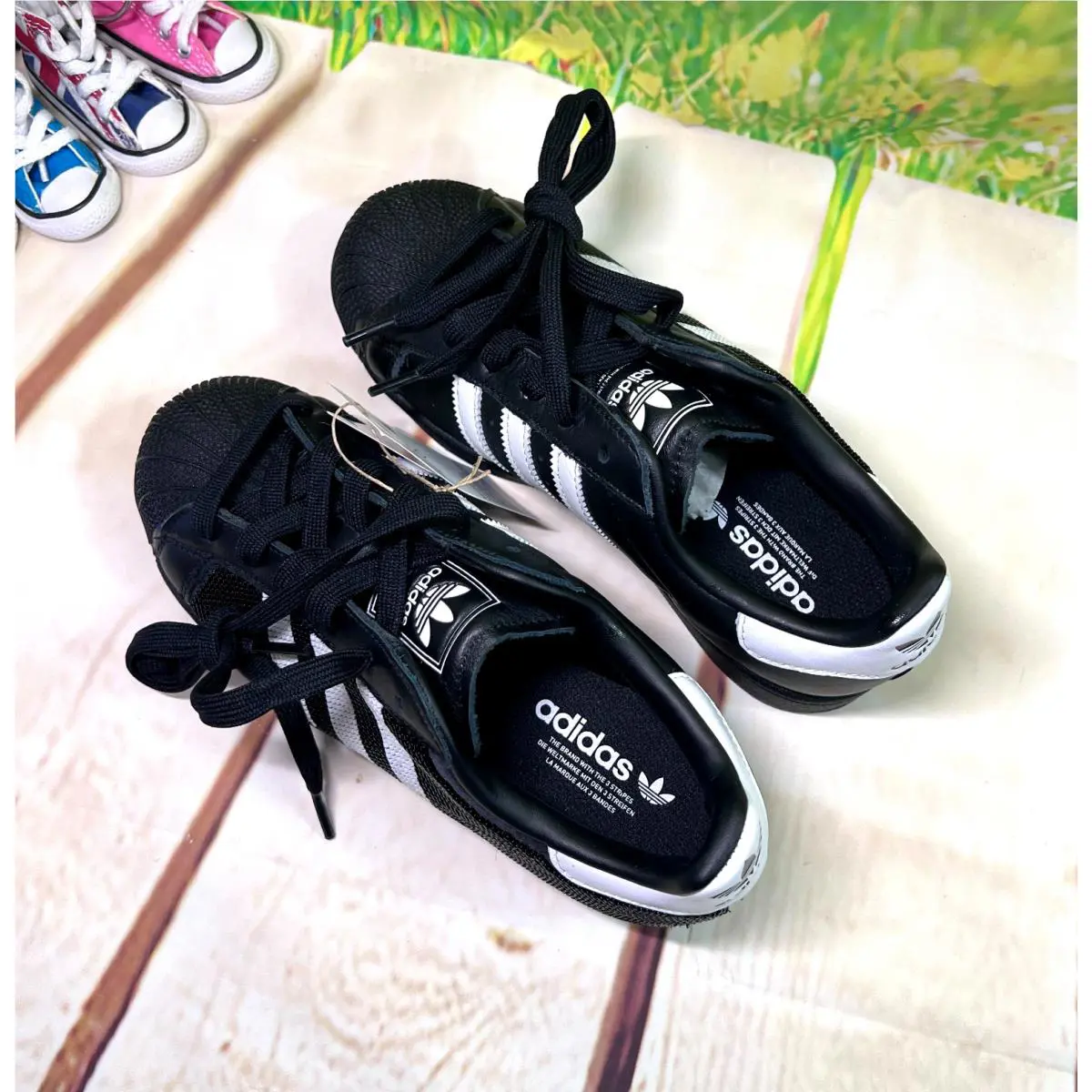 Adidas shoes - adidas Superstar - Superstar - JH7098 - Black/White 2