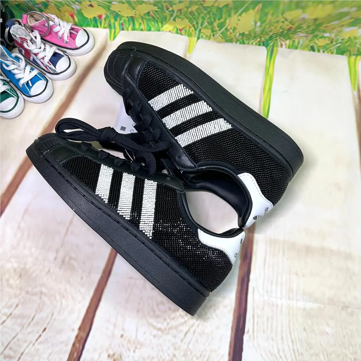 Adidas shoes - adidas Superstar - Superstar - JH7098 - Black/White 3